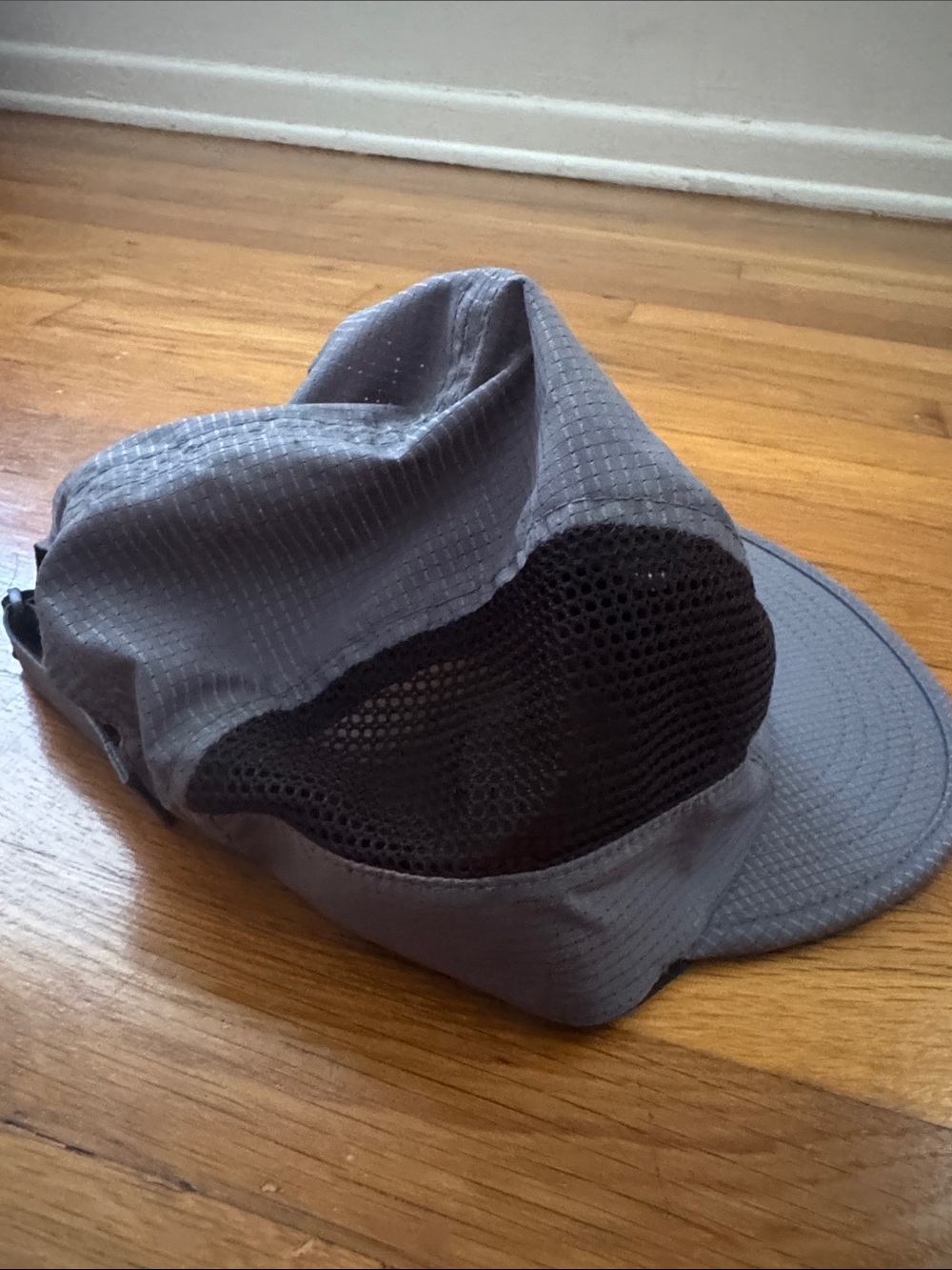 Men's Gray Performance Cap - Picture 4 of 7